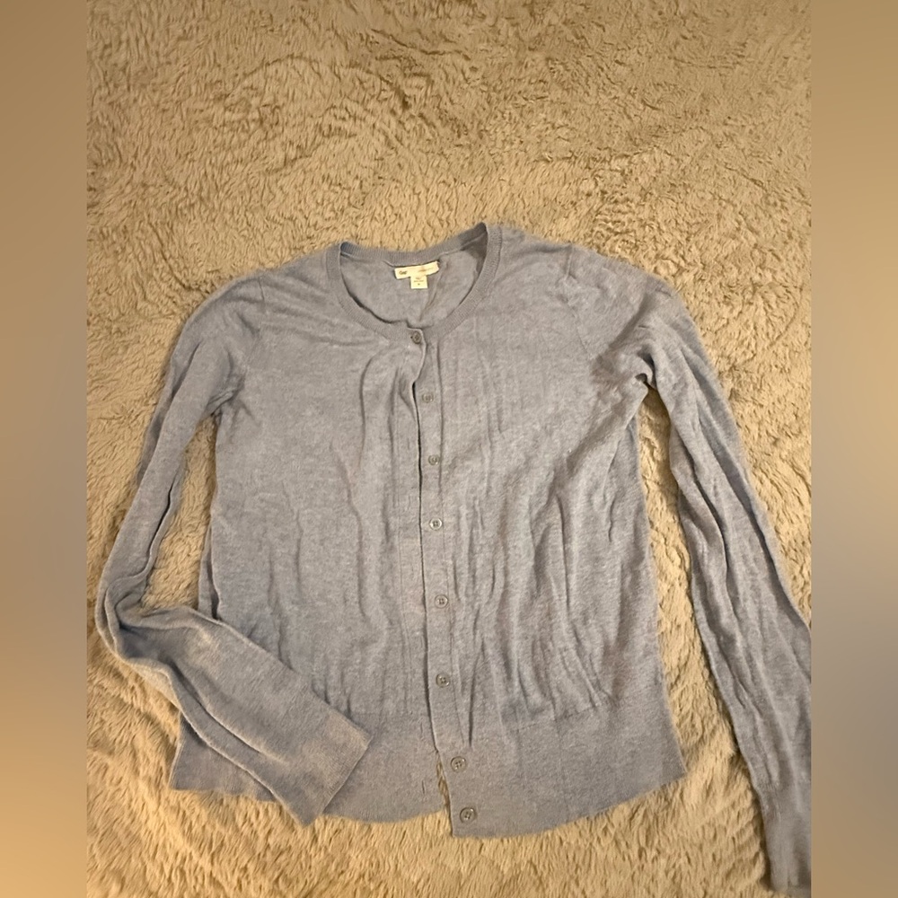 GAP Women's Soft Gray Cardigan
